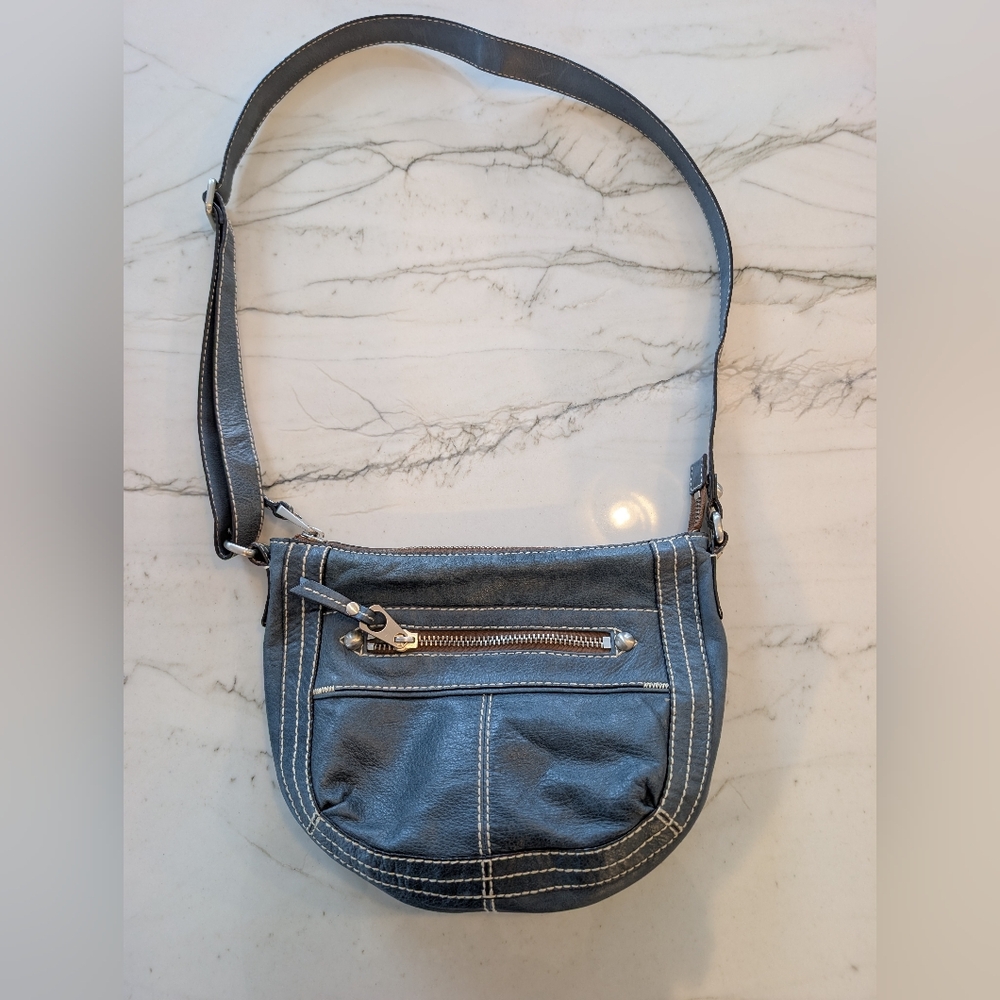 Stylish Blue Shoulder Bag